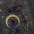boheme noir asymetryczne kolczyki dark boho ametyst plłksięzyc boheme noir.webp
