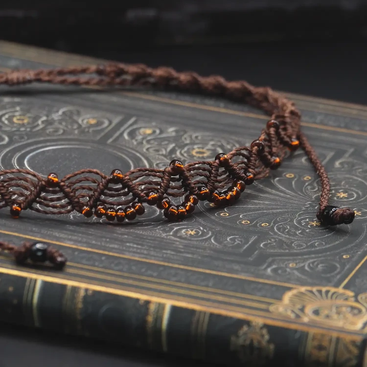choker na szyje obroza boho.webp