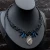 boheme noir choker gotycki wiktoriański kruk.webp