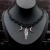 choker pleciony makrama czarny fazy księzyca boheme noir.webp
