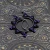 kolczyki beading drobne koraliki księżyc boheme noir.webp