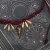choker burgund i złoto boheme noir.webp