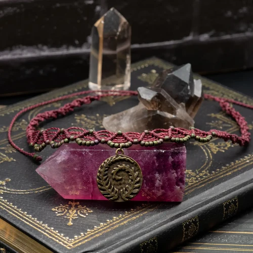 choker makrama burgund boheme noir.webp