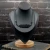 choker pióro czarny makramowy boheme noir.webp